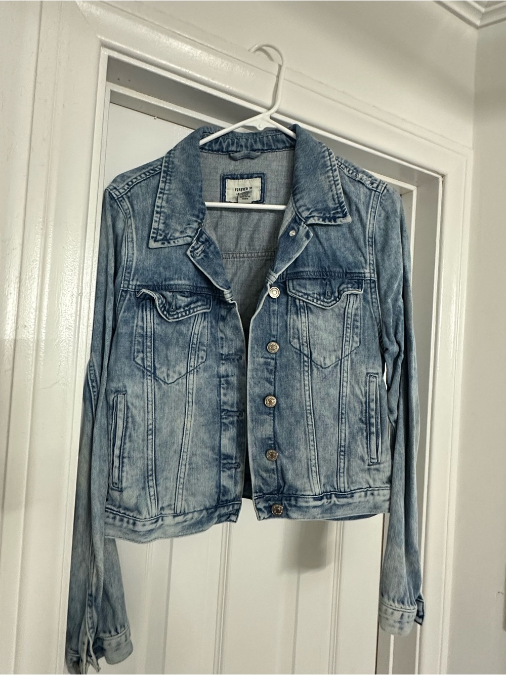 Forever 21 Jean jacket large